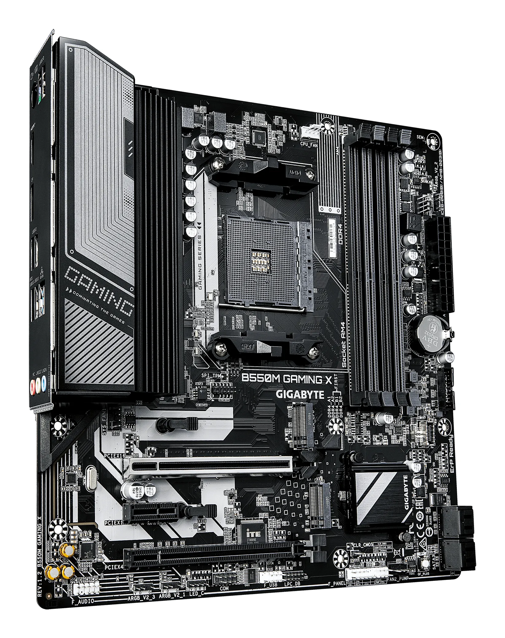 Gigabyte B550M GAMING X AM4 mATX-emolevy