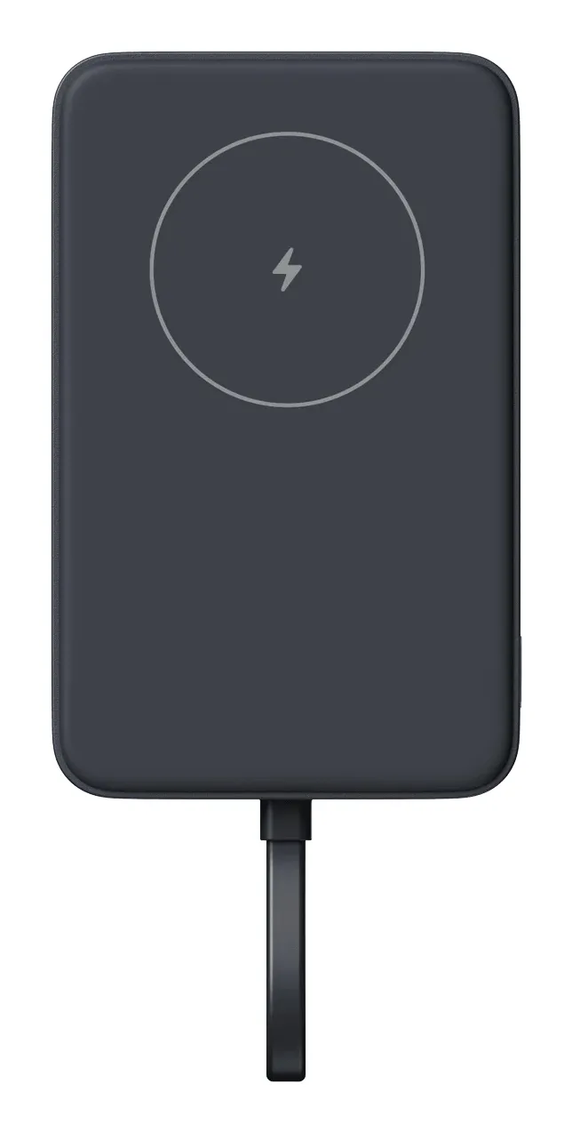 Xiaomi 10 000 mAh 33 W:n -magneettinen virtapankki, harmaa (integroitu kaapeli)