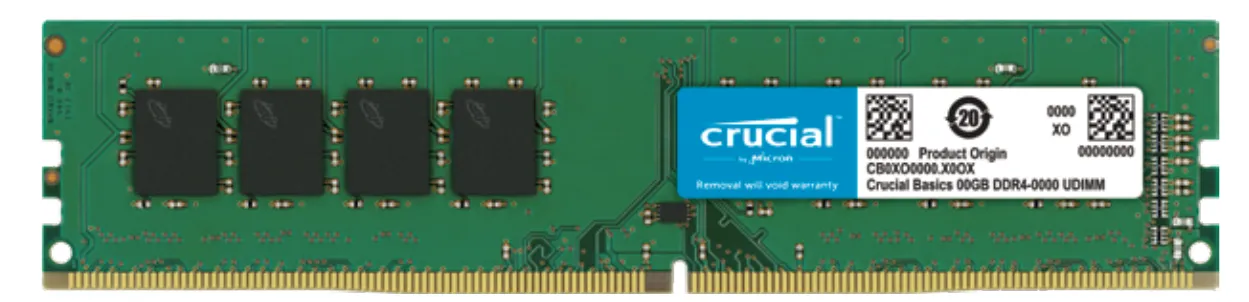 Crucial CB16GU3200 8GB (1 x 8GB) DDR4 3200 MHz3200 MT/s, CL22 - memory