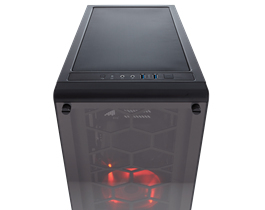 CORSAIR Crystal Series 460X Tempered Glass ATX Mid-Tower Case