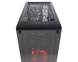 CORSAIR Crystal Series 460X Tempered Glass ATX Mid-Tower Case