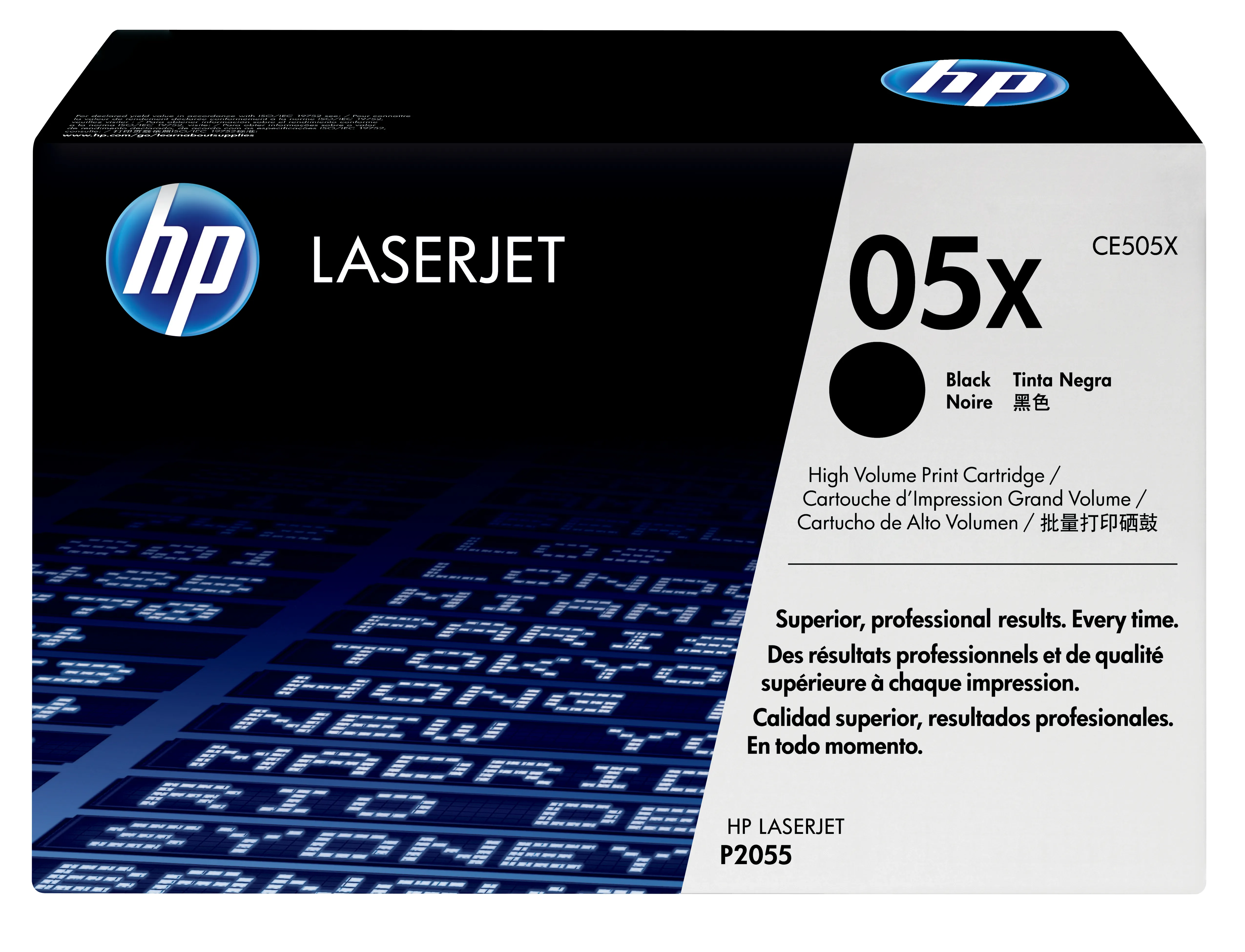 HP Toner CE505X schwarz HV LaserJet P2055