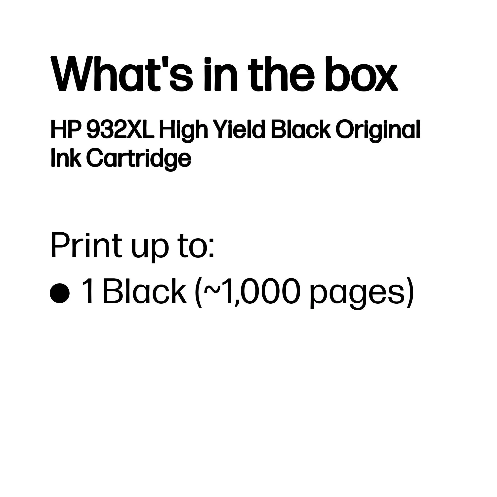 HP No 932XL musta BGX suurtuotto mustepatruuna
