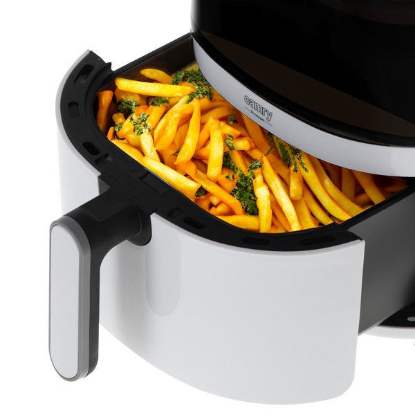 Camry CR 6313, 5L, 2000W, air fryer, Silver