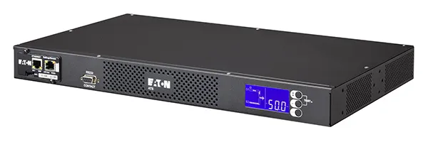 EATON Automatic Transfer Switch (ATS) EATS16N with preinstalled Network card 230V AC 50 HZ. Input connectors  2x IEC C20 and output connectors 8x C13 10A + 1x C