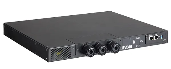 EATON Automatic Transfer Switch (ATS) EATS16N with preinstalled Network card 230V AC 50 HZ. Input connectors  2x IEC C20 and output connectors 8x C13 10A + 1x C