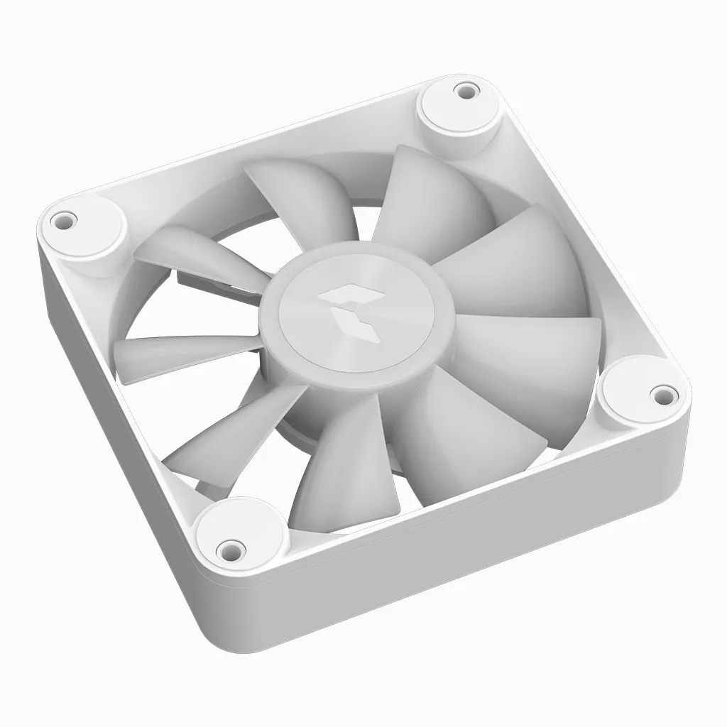 APNX FP1, 120mm, PWM, Hydraulic Bearing, ARGB Fan, White