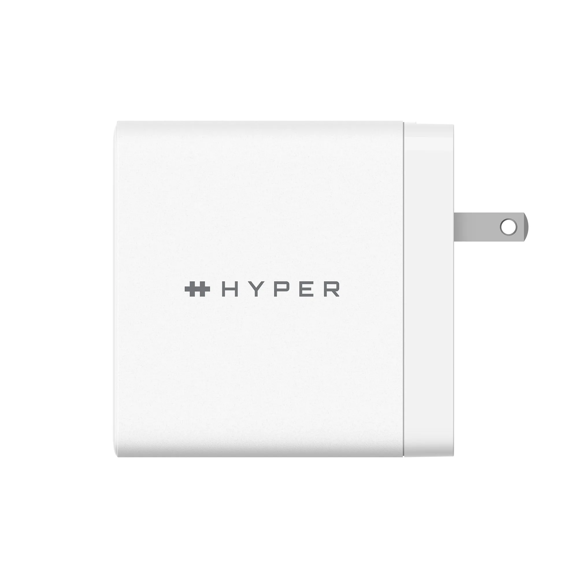 HyperJuice - Verkkosovitin - GaN-tekniikka - 140 watti(a) - QC 3.0, Power Delivery 3.1 - 3 l&auml;ht&ouml;liittimet (USB, 2 USB-C:t&auml;) - valkoinen