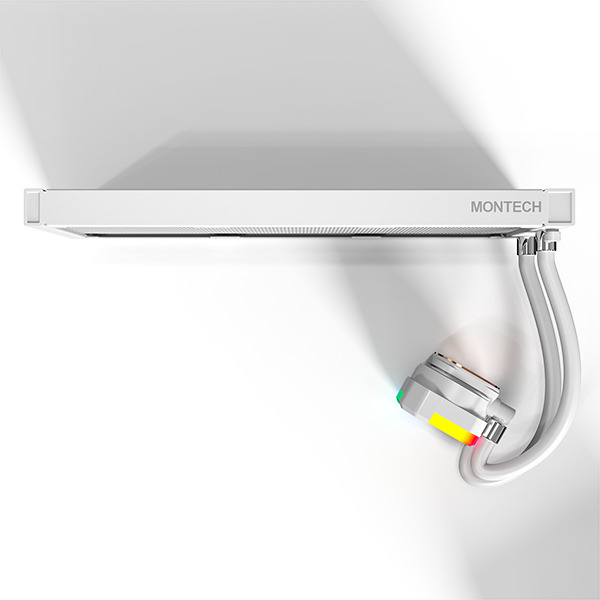 Montech Hyper Flow ARGB 360 AIO -nestej&auml;&auml;hdytysj&auml;rjestelm&auml;, valkoinen