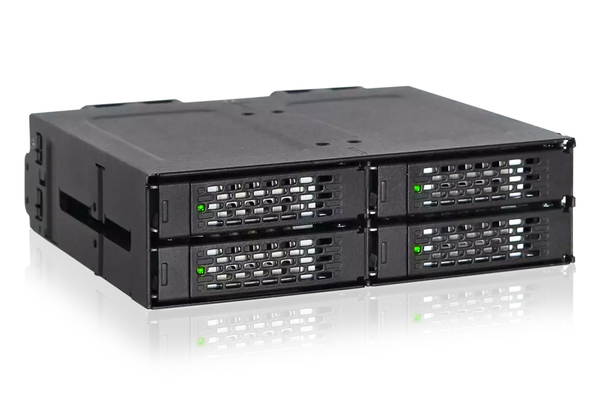 ToughArmor 4 Bay 2,5" NVMe U.2 SSD Vollmetall-Backplane