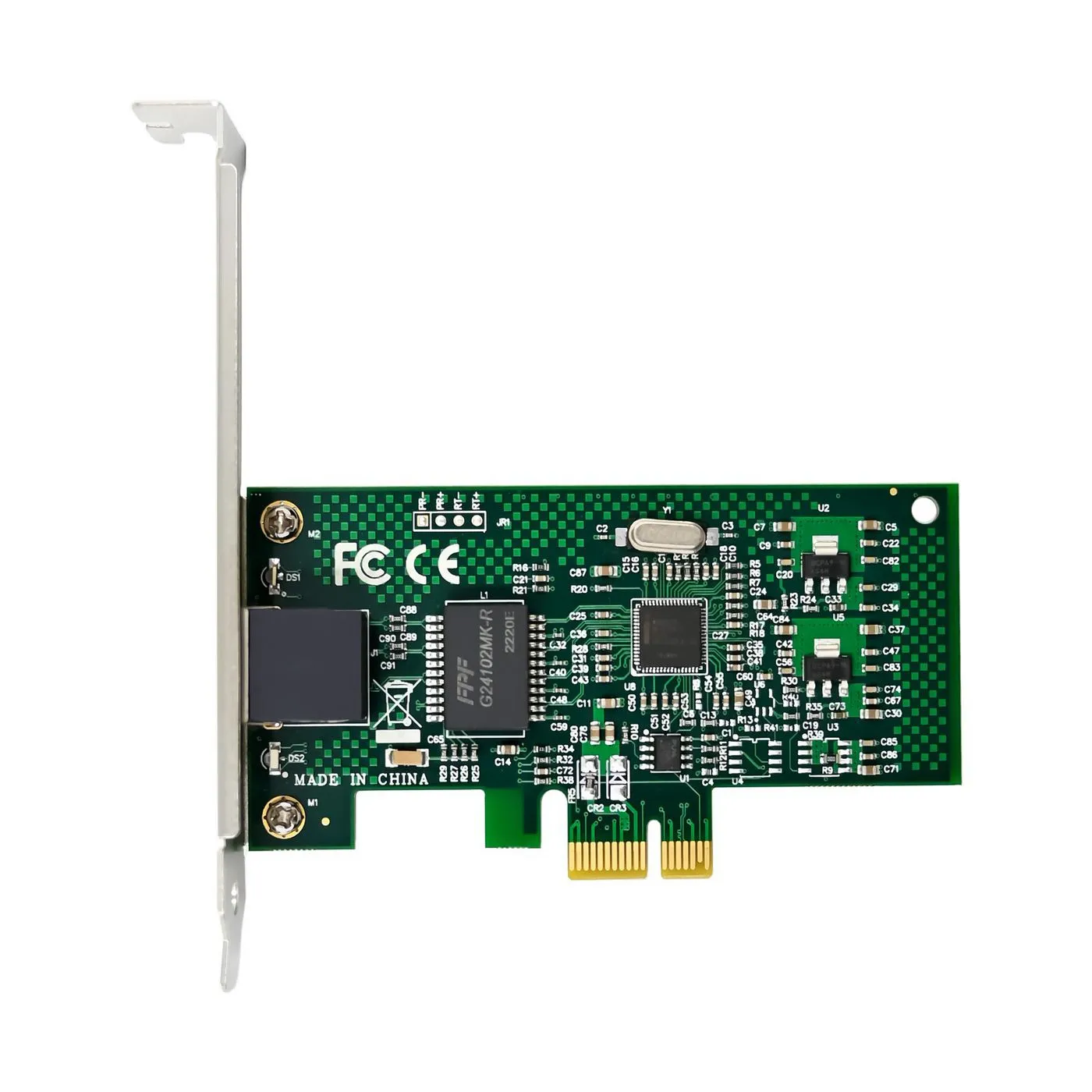 1 port RJ45 network card, PCIe