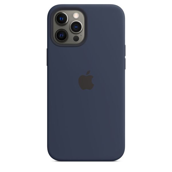Apple iPhone 12 Pro Max, MagSafe - silicone case, Navy