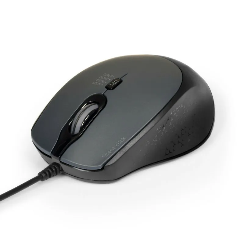 PORT Designs PD-900711-B Wired Mouse, Black