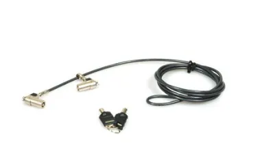 PORT Designs Security Cable Twin Head Keyed /901201