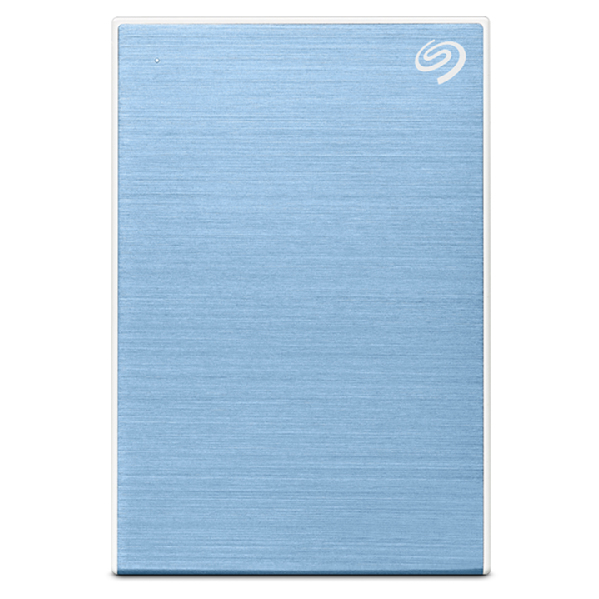 Seagate OneTouch Portable Password 5TB - external HDD, light blue