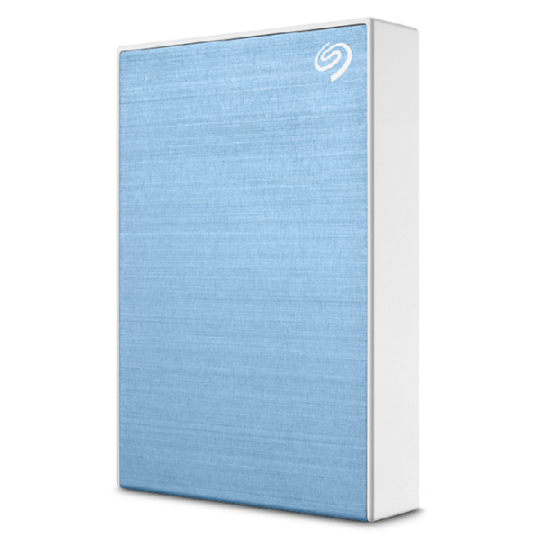 Seagate OneTouch Portable Password 5TB - external HDD, light blue
