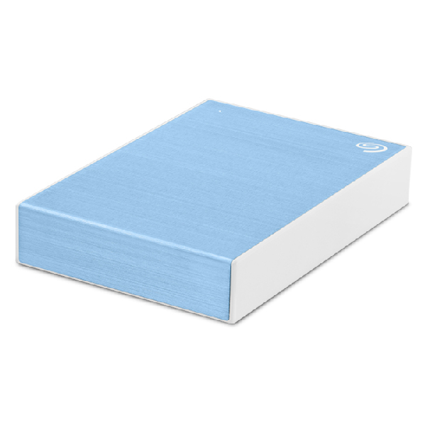 Seagate OneTouch Portable Password 5TB - external HDD, light blue