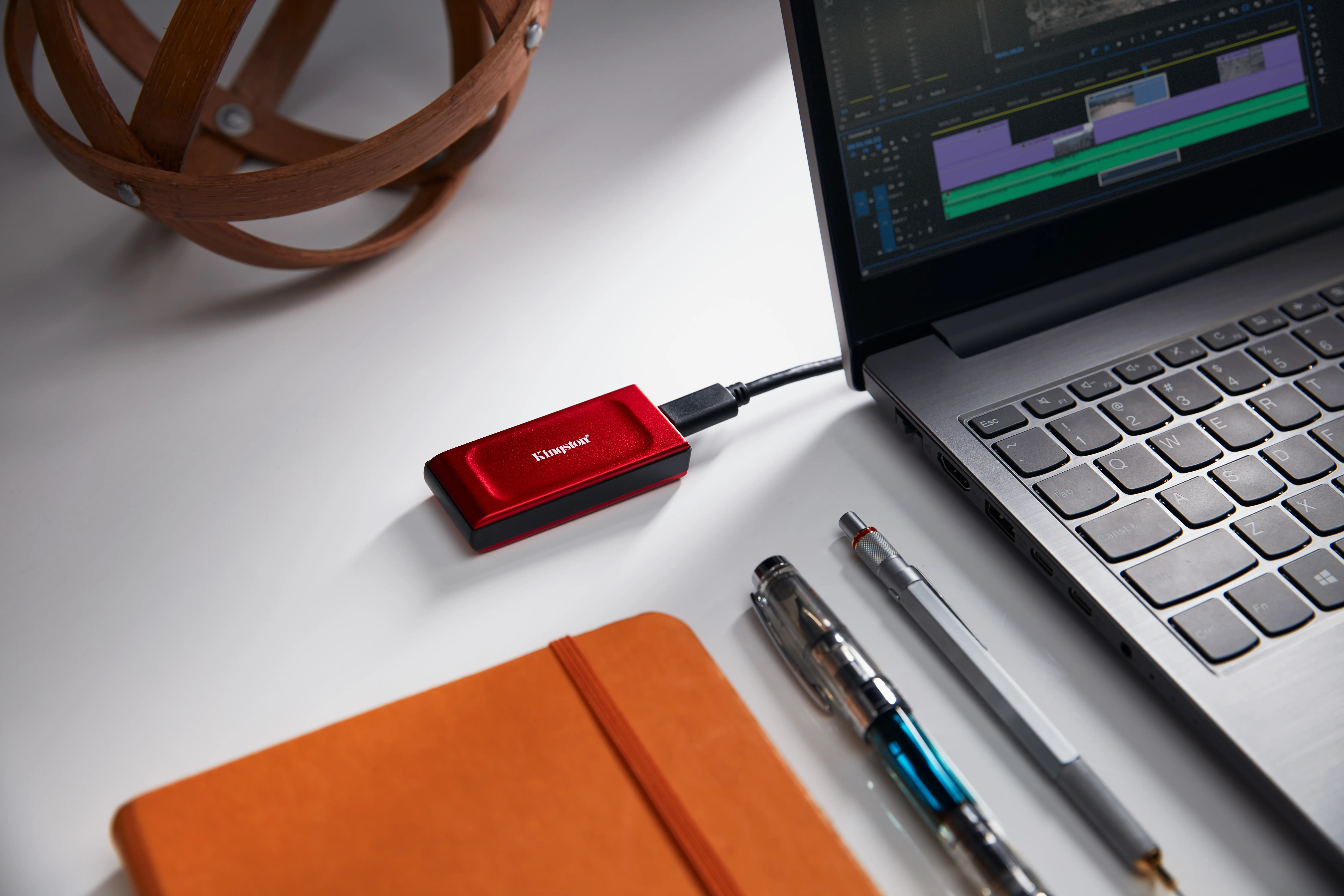 Kingston XS1000 1 TB USB-C - extern SSD, R&ouml;d