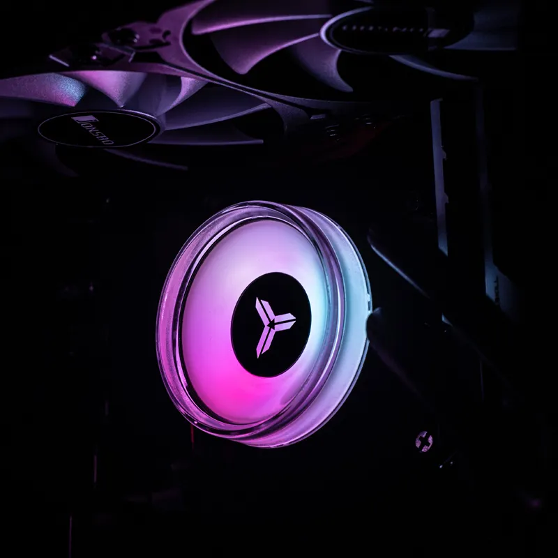 Jonsbo ANGELEYES TW2-360 Pro COLOR, RGB -nestej&auml;&auml;hdytysj&auml;rjestelm&auml;, musta