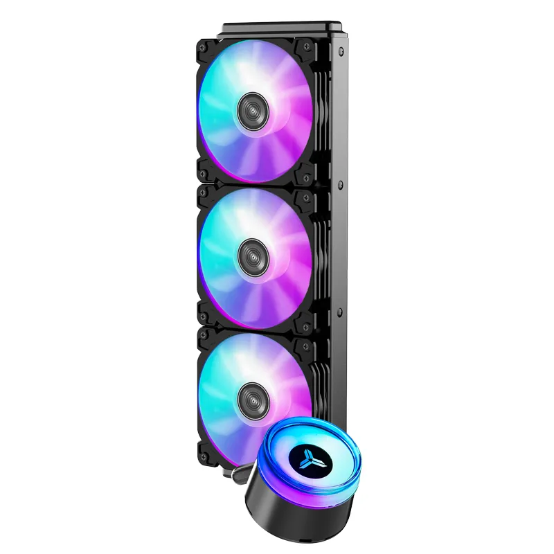 Jonsbo ANGELEYES TW2-360 Pro COLOR, RGB -nestej&auml;&auml;hdytysj&auml;rjestelm&auml;, musta