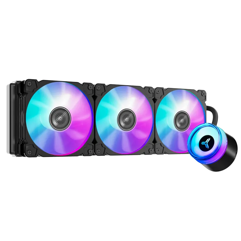 Jonsbo ANGELEYES TW2-360 Pro COLOR, RGB -nestej&auml;&auml;hdytysj&auml;rjestelm&auml;, musta