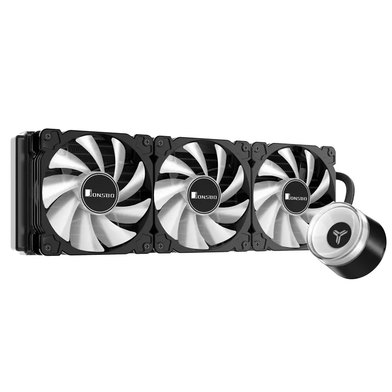Jonsbo ANGELEYES TW2-360 Pro COLOR, RGB -nestej&auml;&auml;hdytysj&auml;rjestelm&auml;, musta