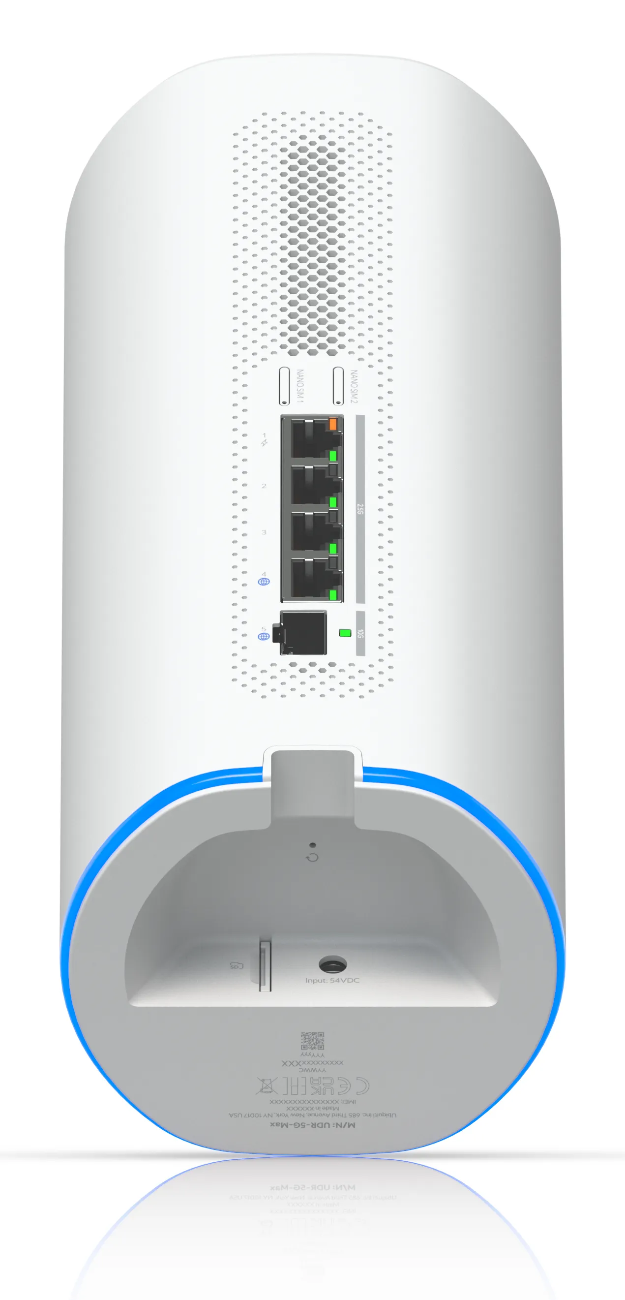 Ubiquiti UniFi Dream Router 5G Max -reititin, Wi-Fi 7, Tri-band, valkoinen