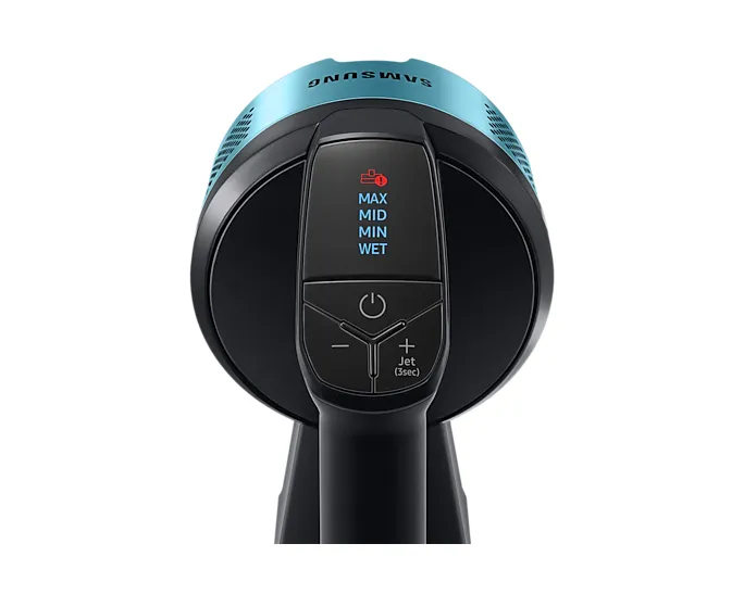 Samsung Jet 75E PetPRO Cordless Stick vacuum cleaner, Black/Teal Mint