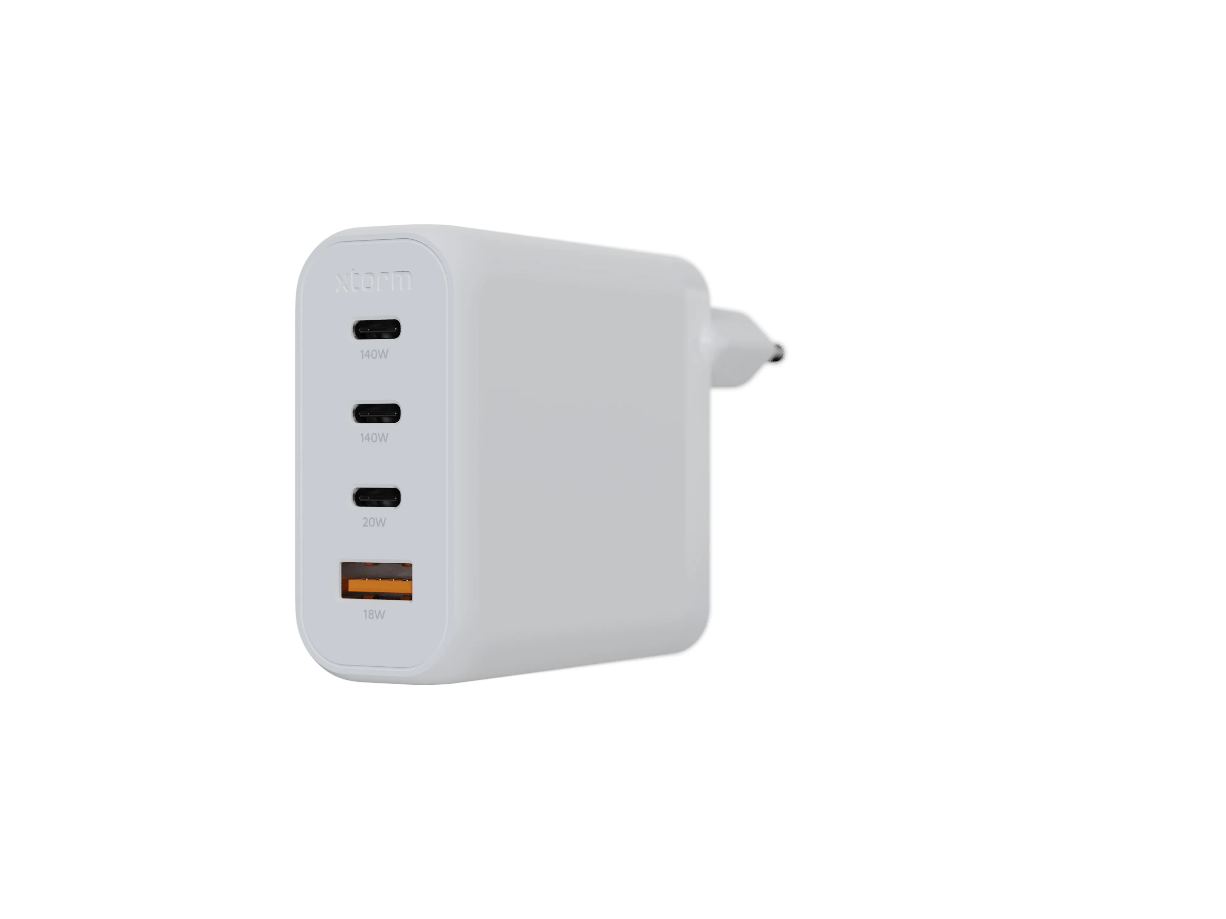 Xtorm 140W GaN2 Ultra Home Charger 3xUSB-C/USB-A - charger, White