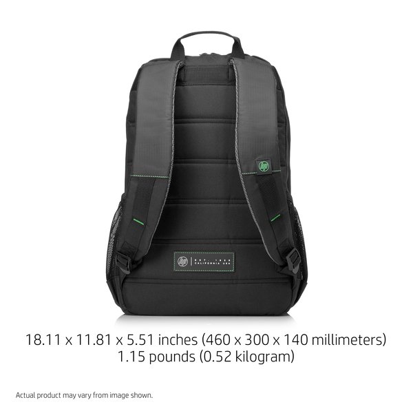 15.6 Active Black Backpack