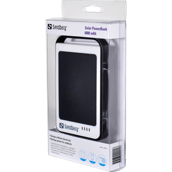 Solar PowerBank 6000 mAh