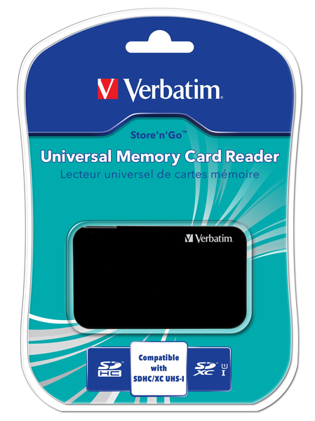 All-in-one card reader Hi-Speed USB 2.0