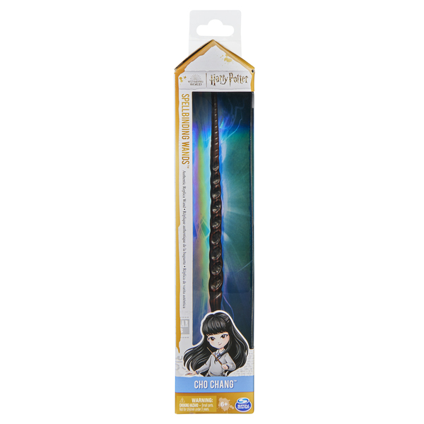 Spin Master Wizarding World Harry Potter - Authentic Cho Chang Wand Role Playing Game (with Spell Card)