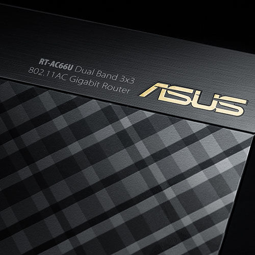 ASUS RT-AC66U NORDIC WLAN Router AC1300/N900 802.11n Dual Band Gigabit