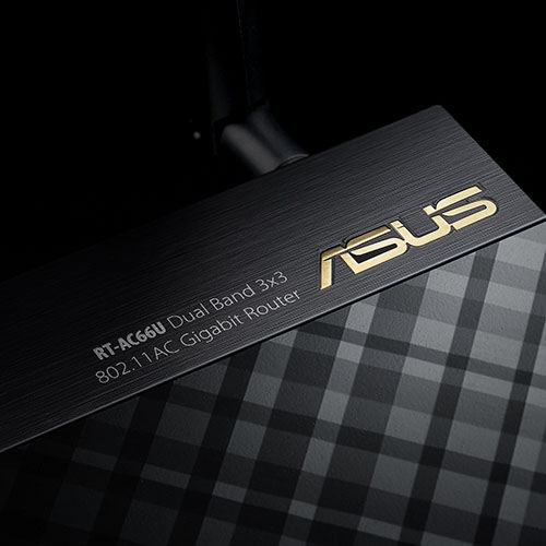 ASUS RT-AC66U NORDIC WLAN Router AC1300/N900 802.11n Dual Band Gigabit