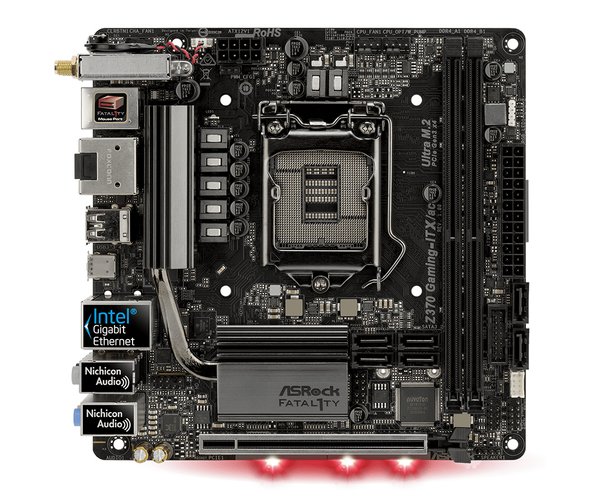 Asrock Z370 Gaming, mini-ITX motherboard