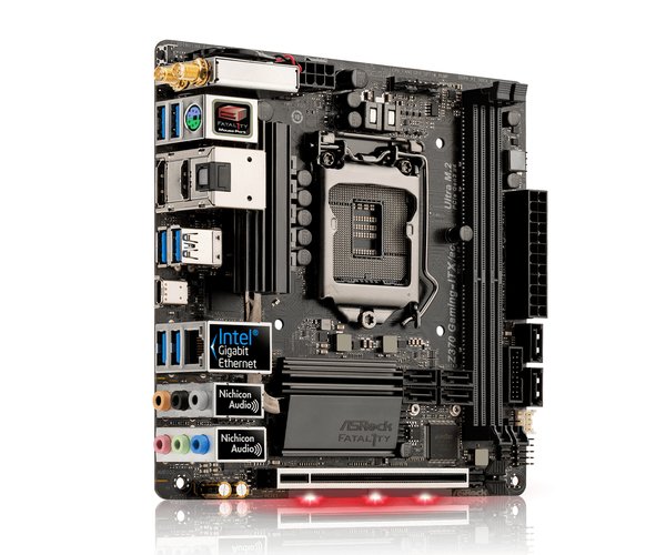 Asrock Z370 Gaming, mini-ITX motherboard