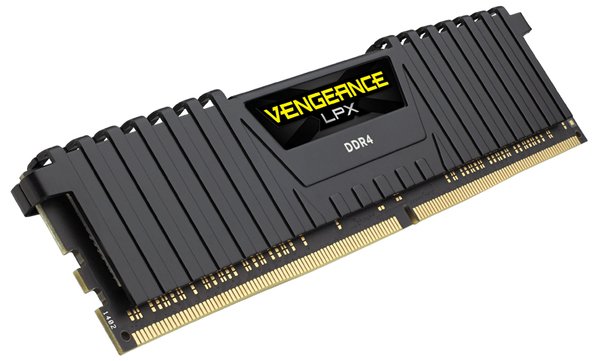 Corsair Vengeance LPX 128 GB (8 x 16 GB) DDR4 2933 MHz, CL16 - minne, Svart