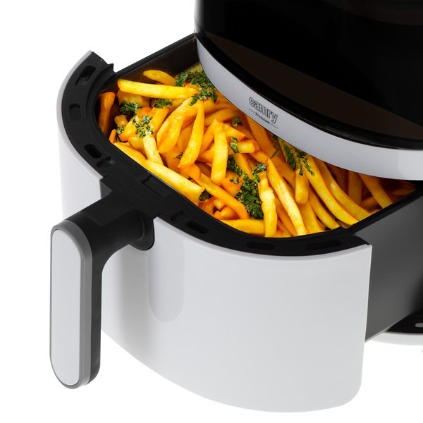 Camry CR 6313, 5L, 2000W, air fryer, Silver