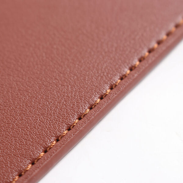 DESIRE2 Desk Mat Brown Vegan Leather 400x900mm