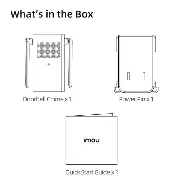 IMOU Wireless Doorbell Kit DB60