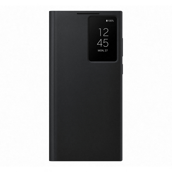 Samsung Galaxy S22 Ultra Smart Clear View - case, Black