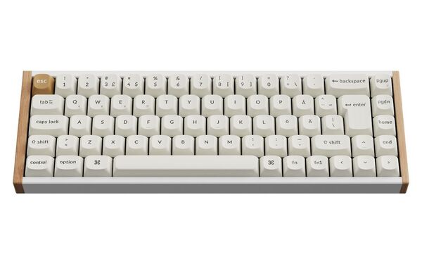Keychron K6 HE SE 65% Wireless Mechanical Gaming Keyboard, Gateron Double-Rail Magnetic, White