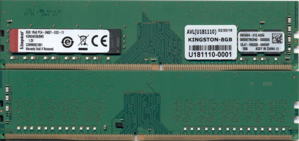 Kingston 8GB (1x8GB) Server Premier, DDR4 2400MHz - gr&ouml;n