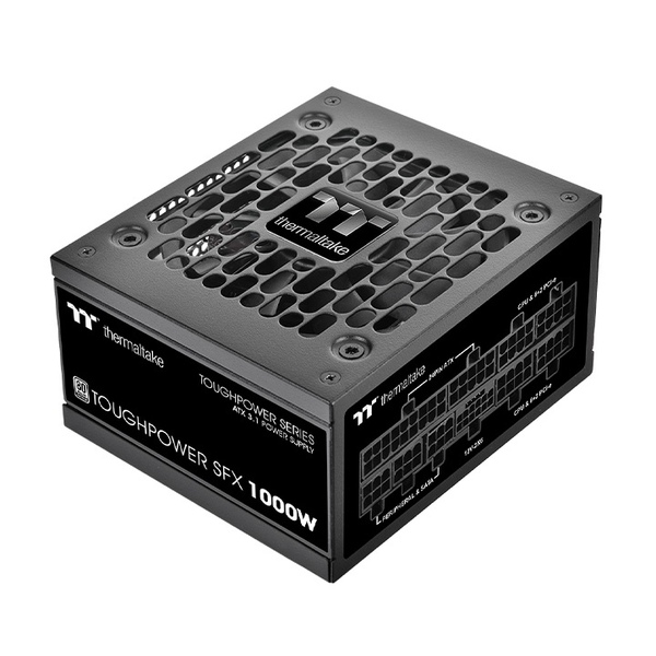 Thermaltake Toughpower SFX 1000W ATX 3.1 -virtal&auml;hde, 80 Plus Platinum