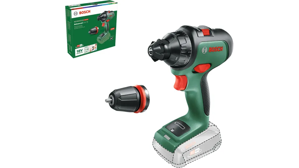 Bosch Cordless Drill AdvancedDrill 18 (green/black, without battery and charger)