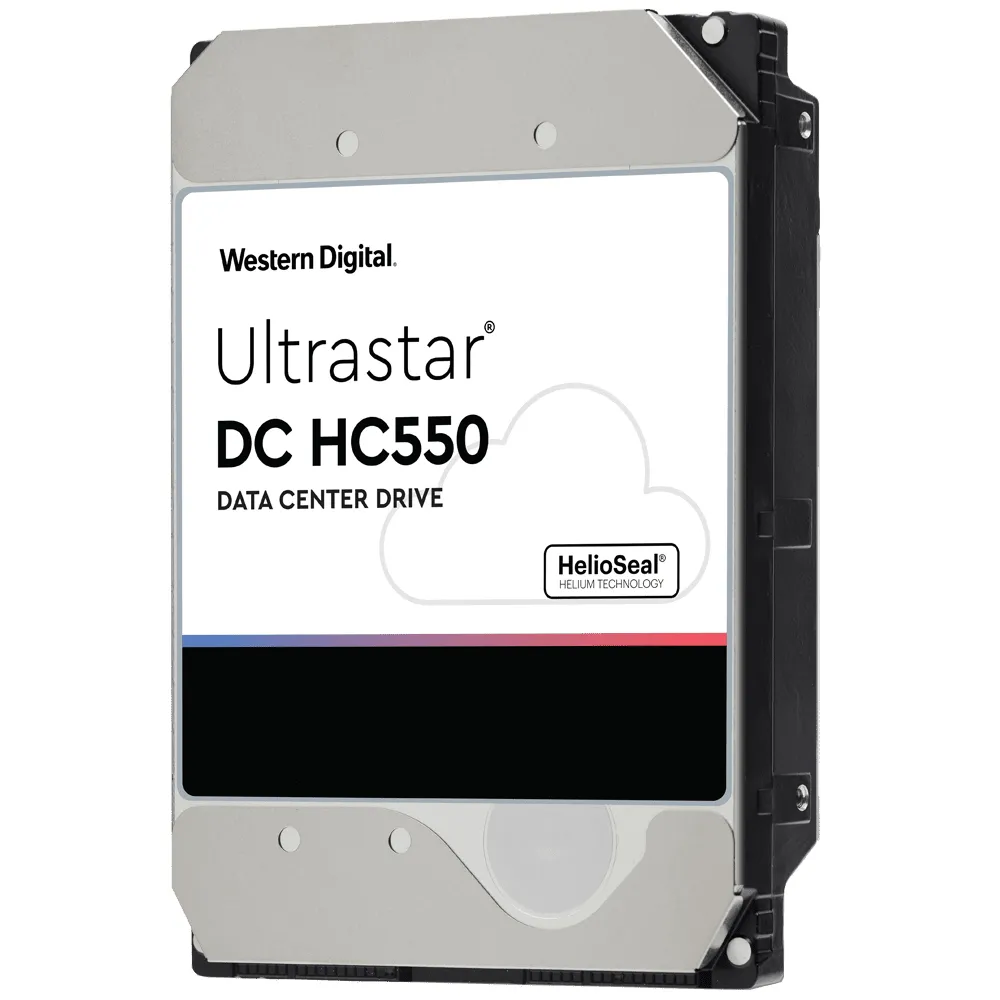 WD Ultrastar DC HC550 3.5&quot;, 16 Tt, 7200 RPM, 512 MB, SATA SE -kovalevy (DC)