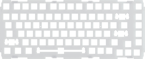 Glorious GMMK Pro 75% - Polycarbonate Switch Plate ANSI