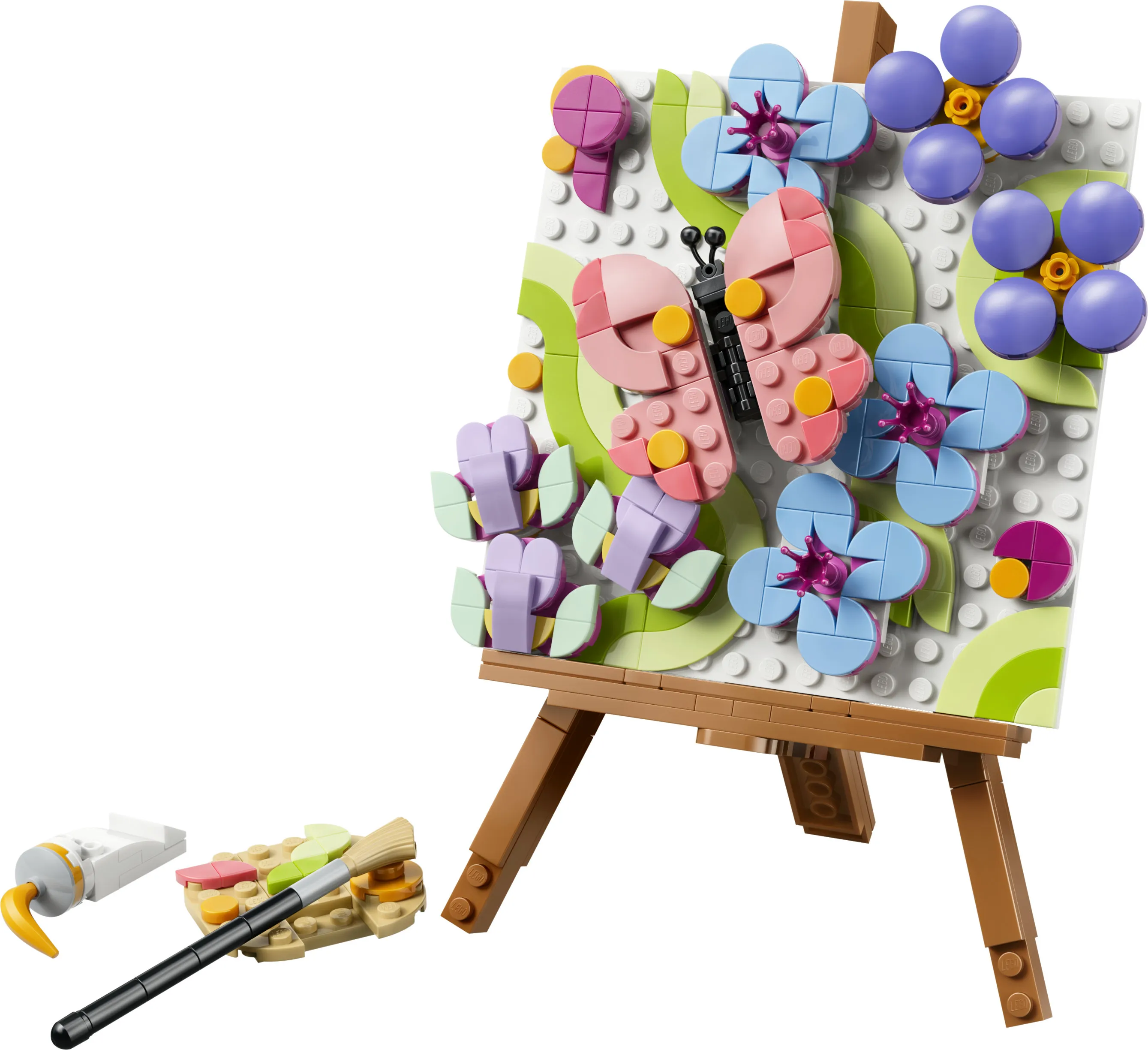 LEGO Creator 3-in-1 Floral Art Decor Painting 31390