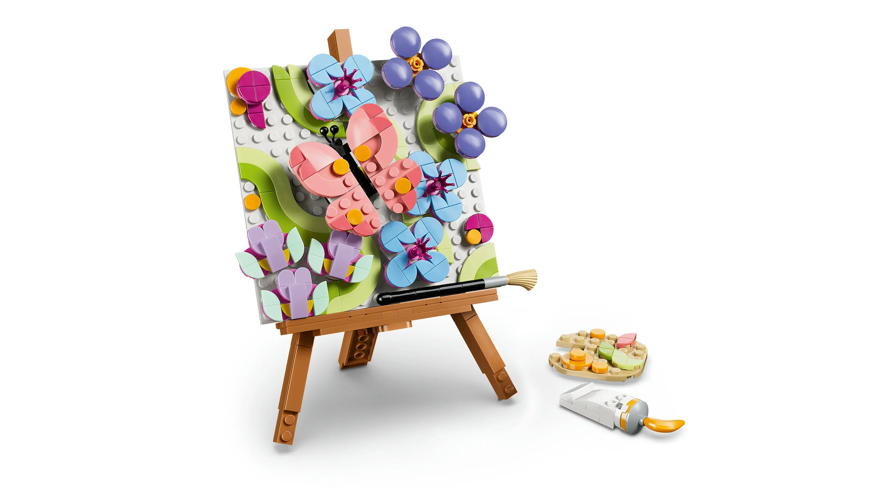 LEGO Creator 3-in-1 Floral Art Decor Painting 31390
